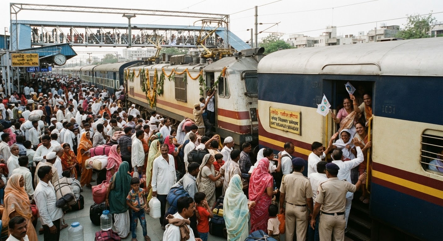 Nanded-Panipat Special Trains for Nirankari Sant Samagam