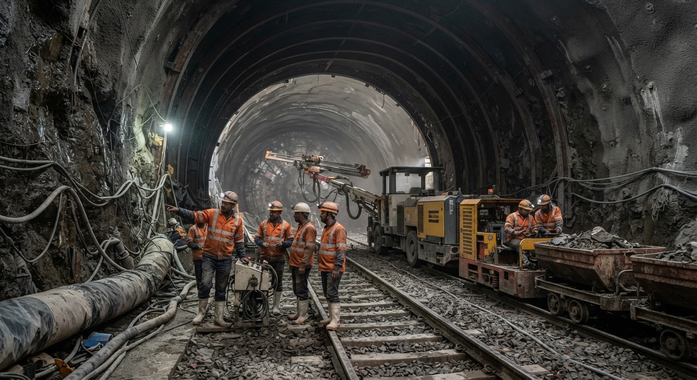 Rishikesh-Karnaprayag Rail: 83% Route Through Tunnels!