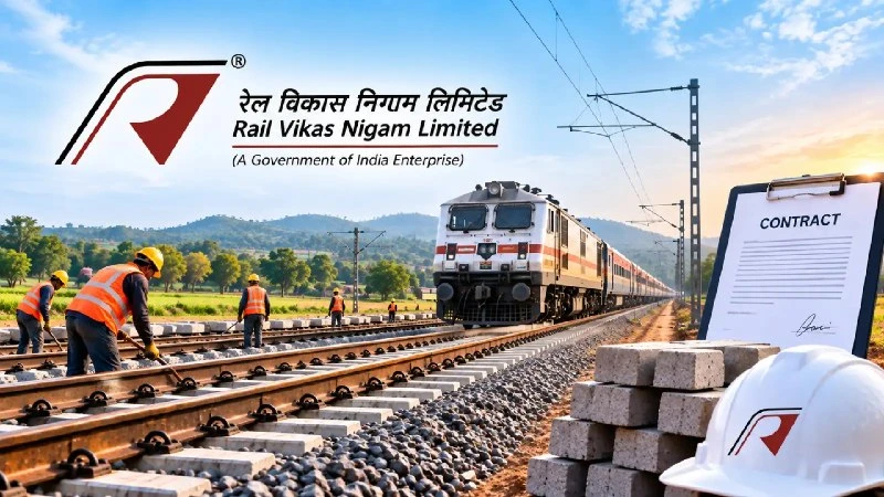 RVNL Secures ₹404.88 Cr Contract for Bhadrak-Vizianagaram Third Line