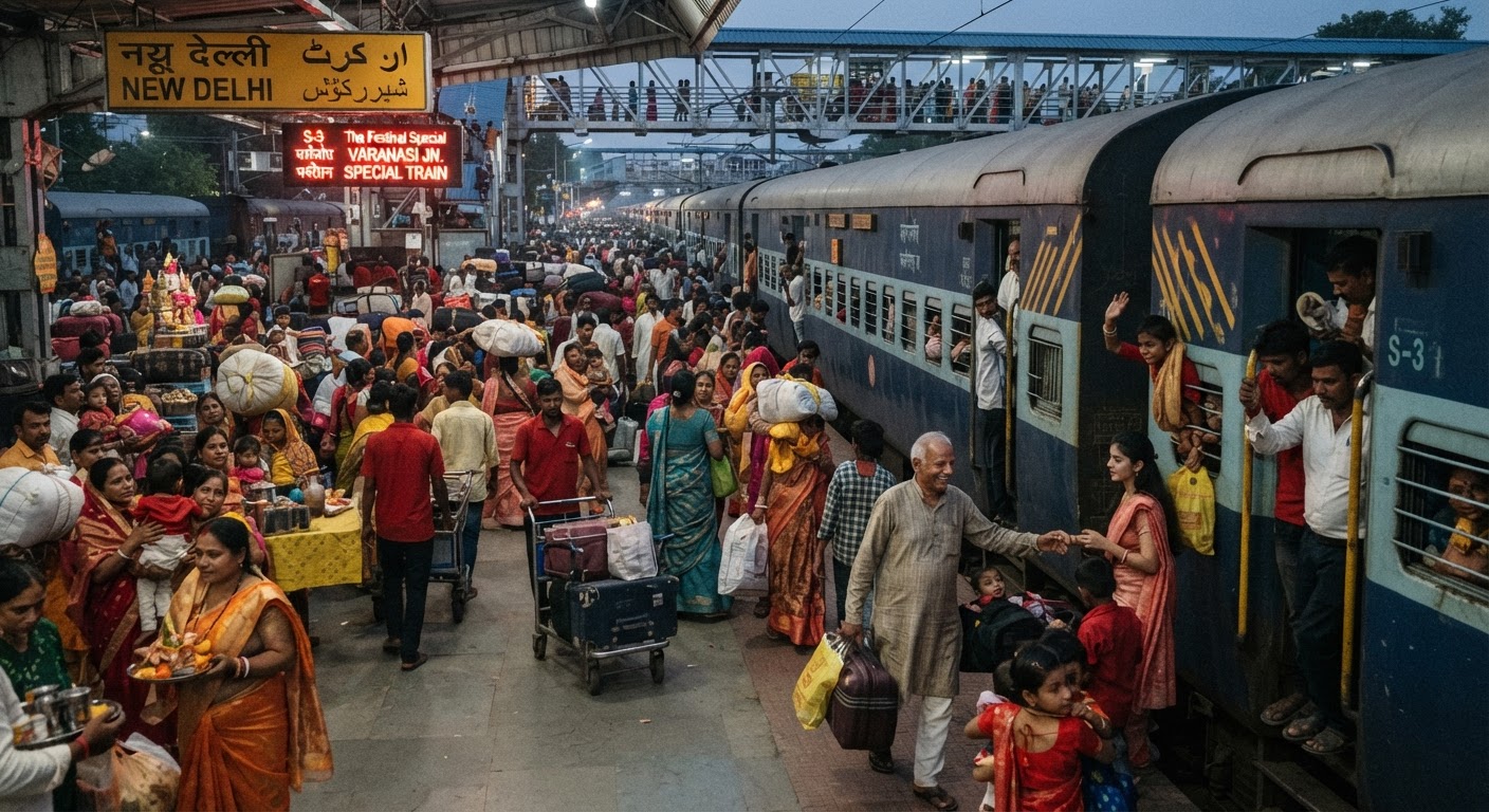 Indian Railways Unveils Festival Special Trains for 2026 Rush