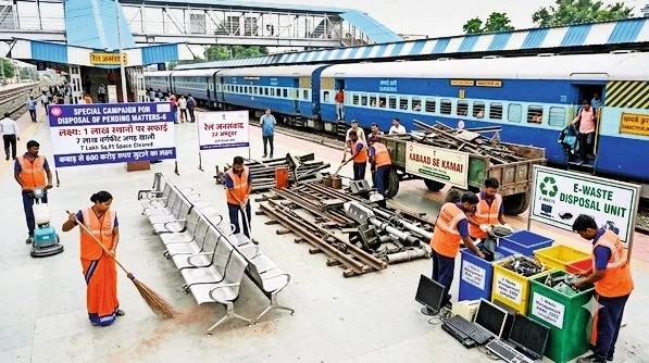Indian Railways Special Campaign 6: 100,000 Sites to be Cleaned