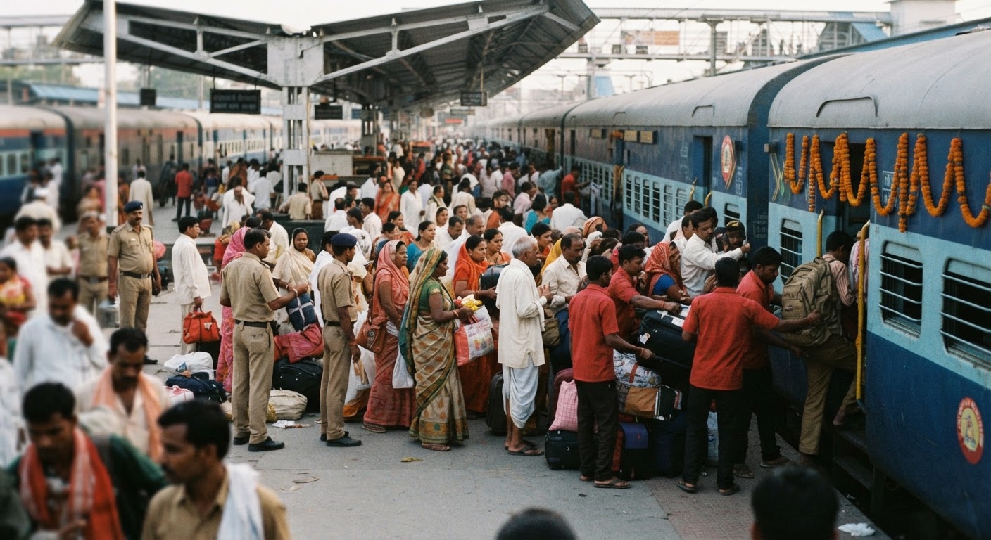 Puja Rush: New Festival Special Trains Announced for Agra!