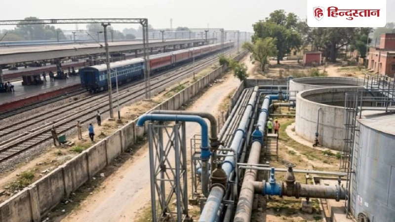 Prayagraj Stations to Use Treated Wastewater for Train Washing