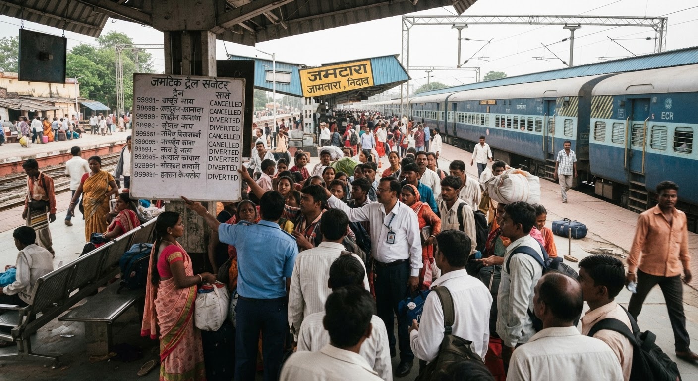 Train Alert: Hatia-Patna Express Cancelled & Major Route Changes for Kumbh and Maurya Express!
