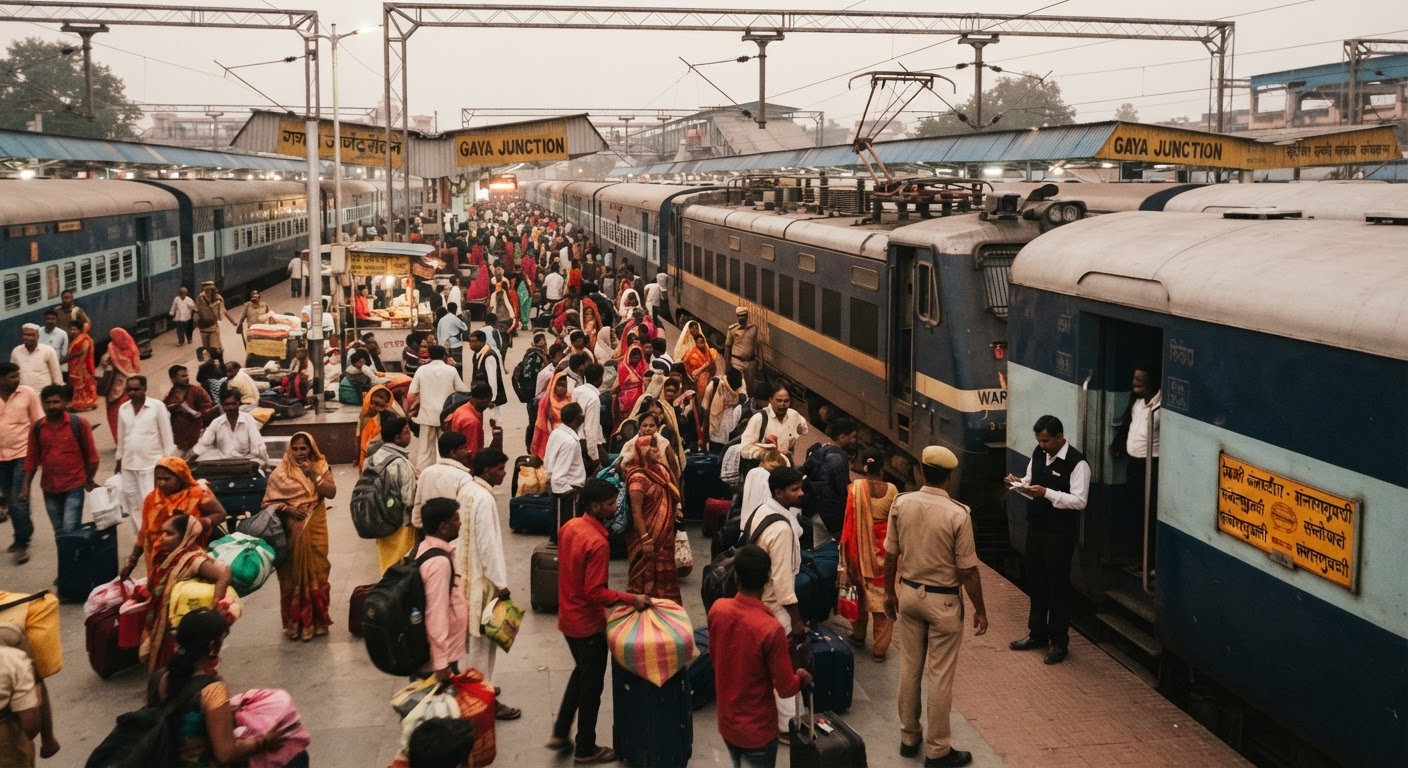 3 New Festival Special Trains Via Gaya Junction