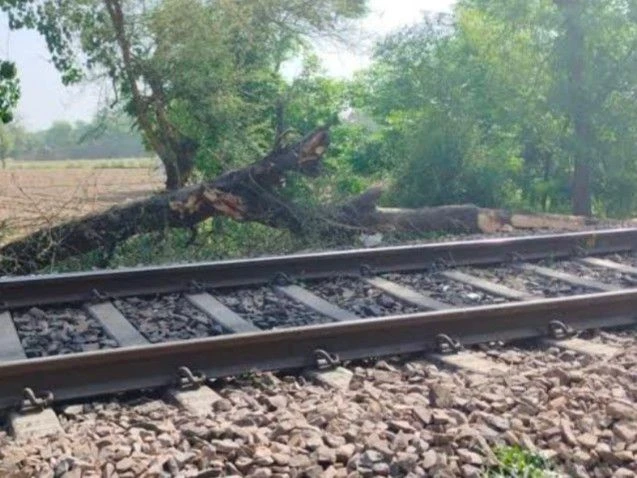 Storm Hits Pusa: Avadh-Assam Express Stranded Near Tracks