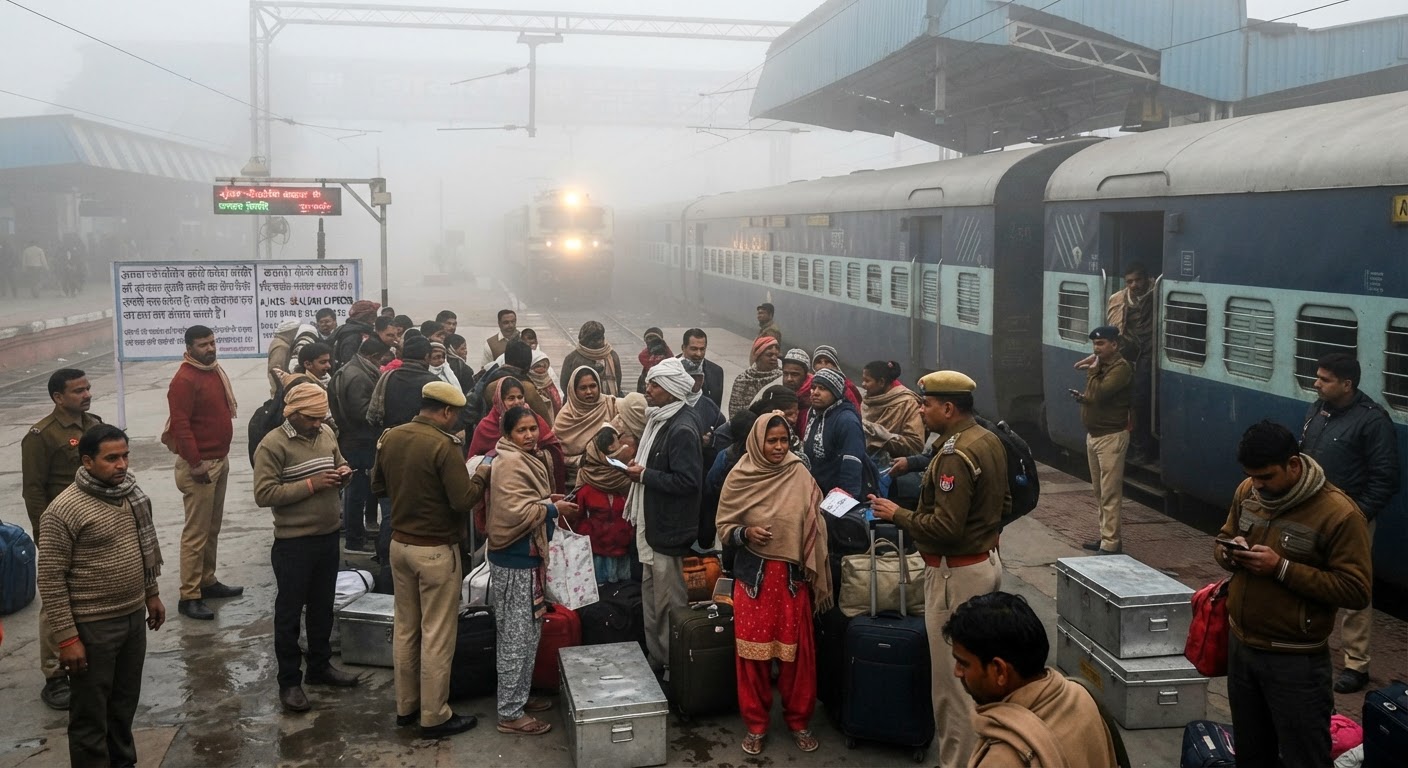 Ajmer-Sealdah Express: Seasonal Cancellations Due to Winter Fog