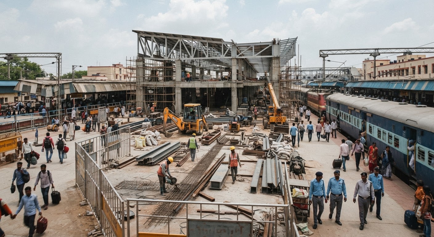 Aligarh Station Makeover: Budget Skyrockets to ₹800 Crore