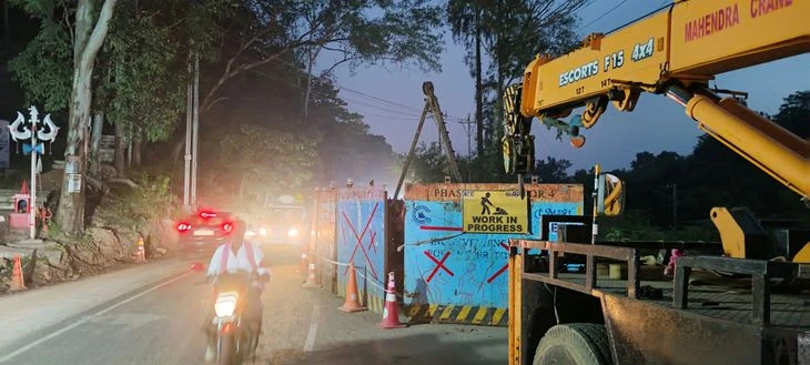Sonaghati Third Line Construction Sparks Safety Alarms