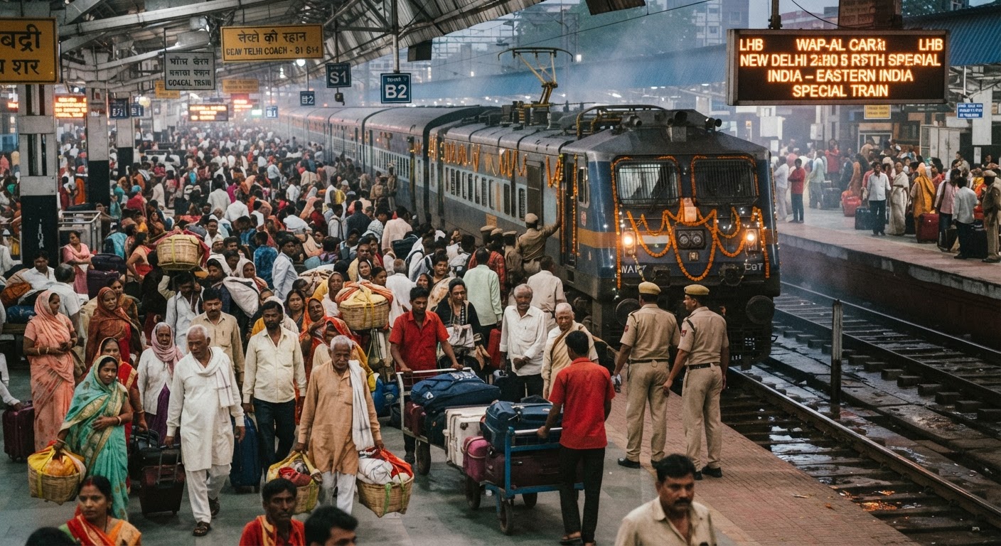 Festive Rush: Indian Railways Announces 8,454 Special Train Trips