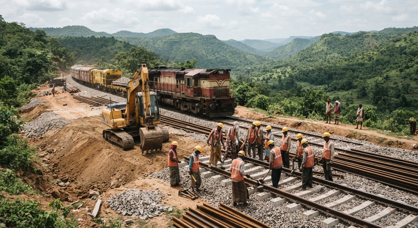 Bastar to Visakhapatnam: Huge Rail Connectivity Boost