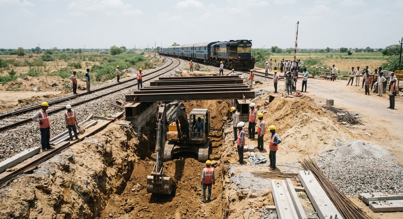 Rewari Train Cancellations: NWR Diverts 6 Trains for Bridge Work