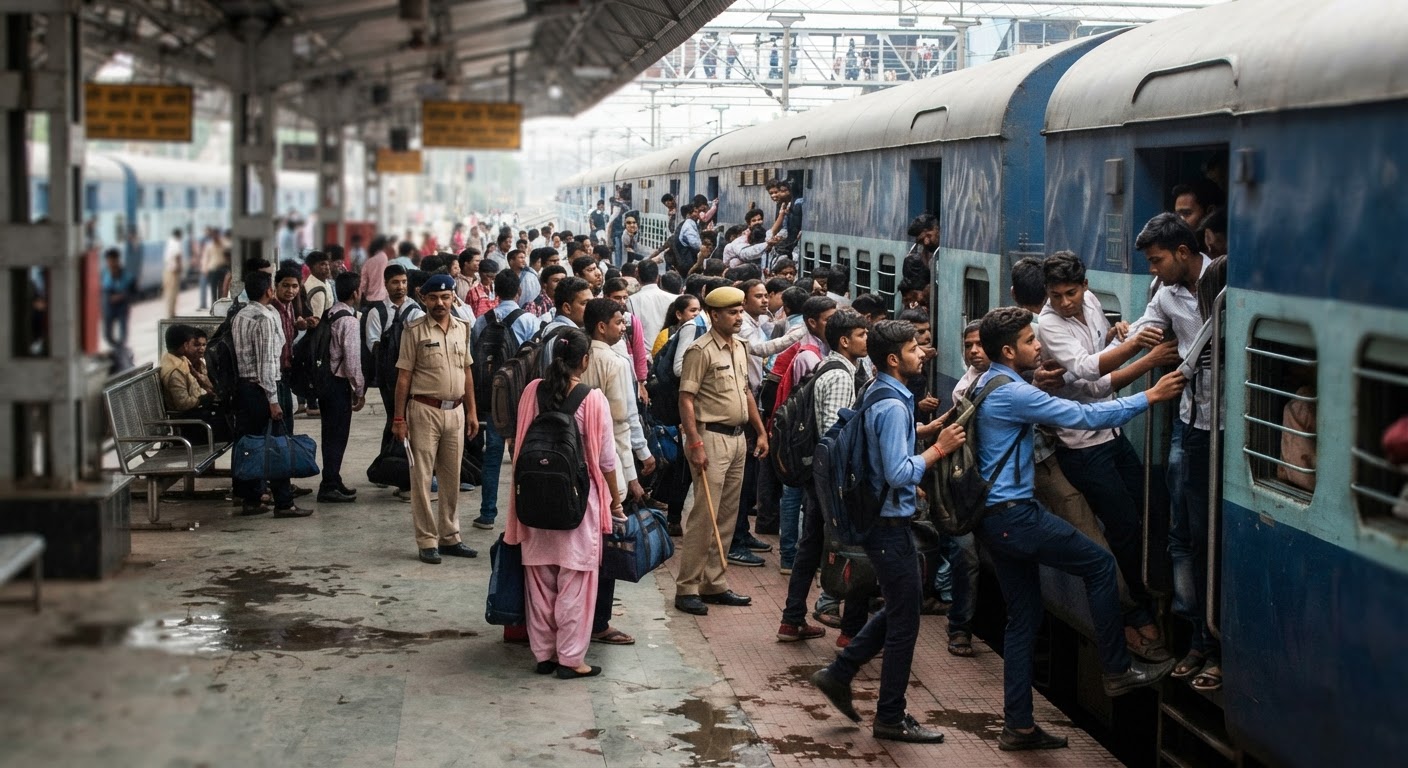 UP PET 2026: Special Trains for Candidates & Festive Boost