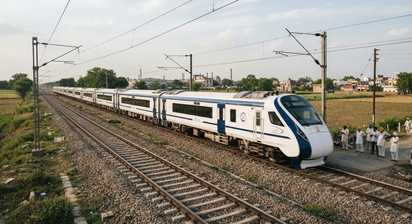 Kapurthala Vande Bharat Cleared for 160 km/h Speed