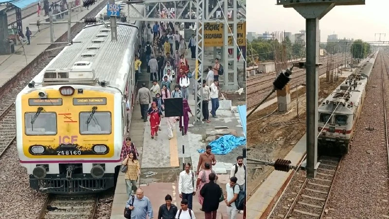 Faridabad Station Resumes Full EMU and Express Services