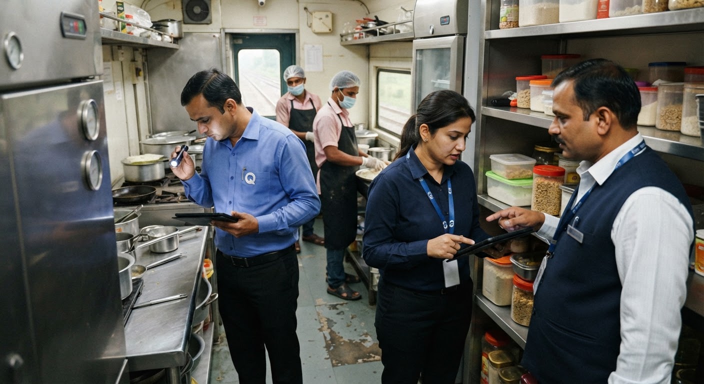 IRCTC & QCI Join Hands to Boost Train Catering Hygiene