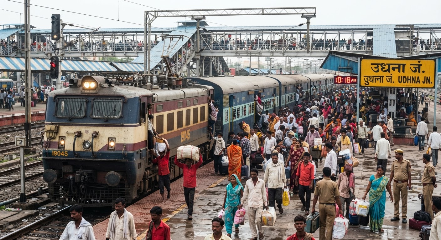 Tapti Ganga Express Schedule: Connecting Gujarat and Bihar