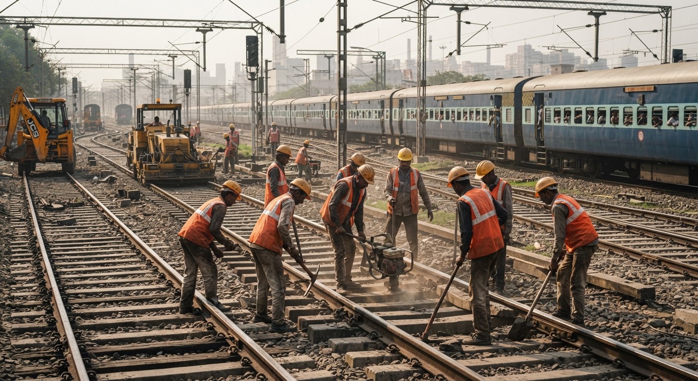 Ghaziabad Yard Work: 8 Trains Diverted on Dec 4