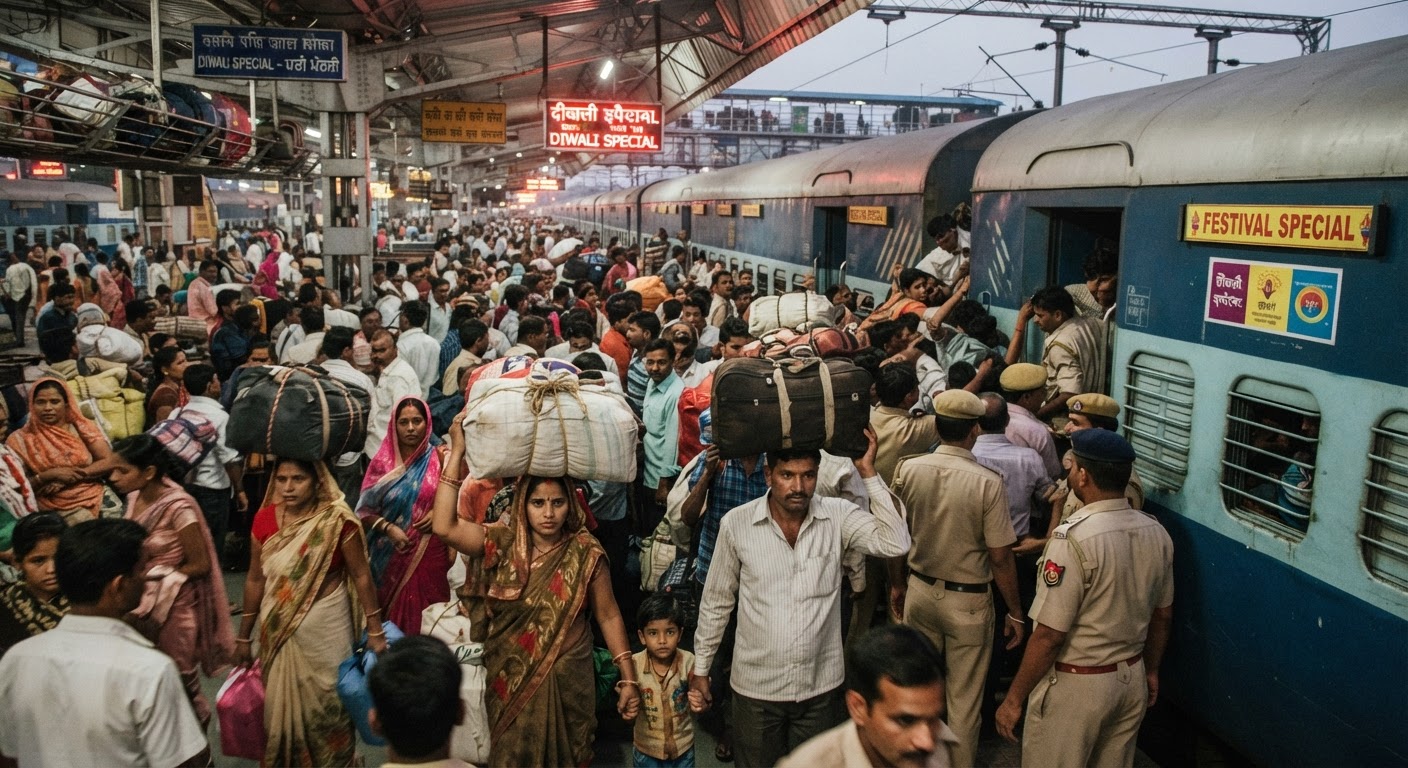 Diwali & Chhath Rush: Indian Railways Unveils Special Trains