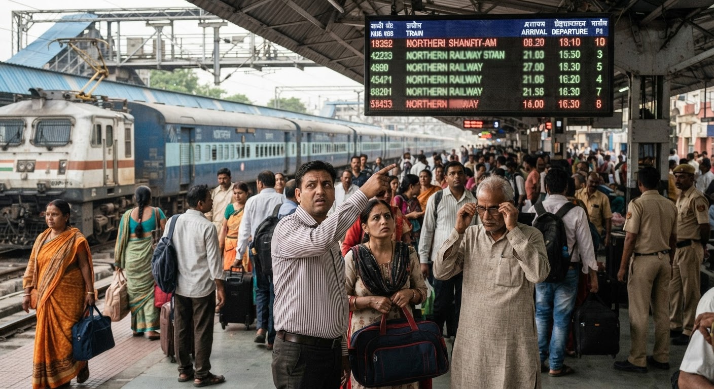 Delhi Train Schedule Changes: Northern Railway Reschedules 45 Trains