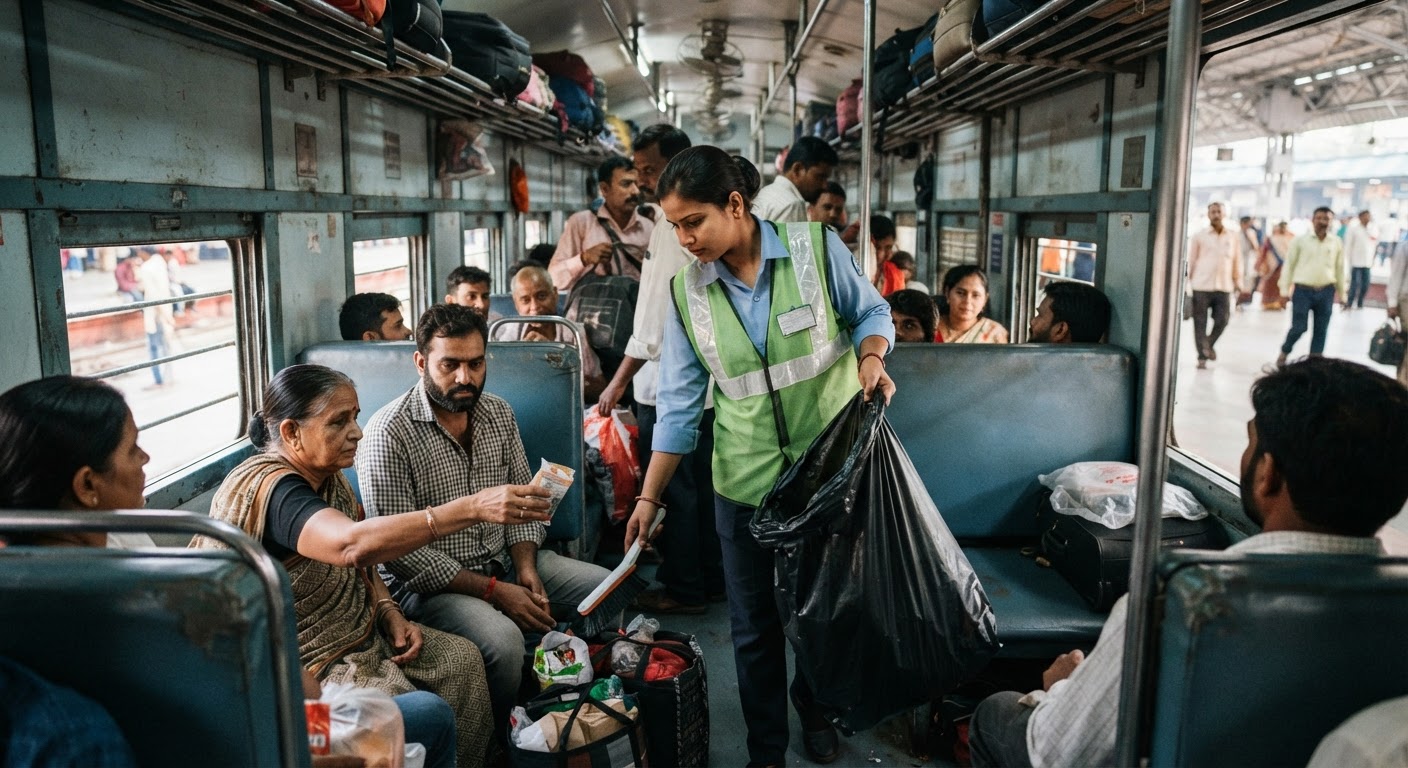 Prayagraj Junction: New Swachhta Mitras to Clean Trains On-Board