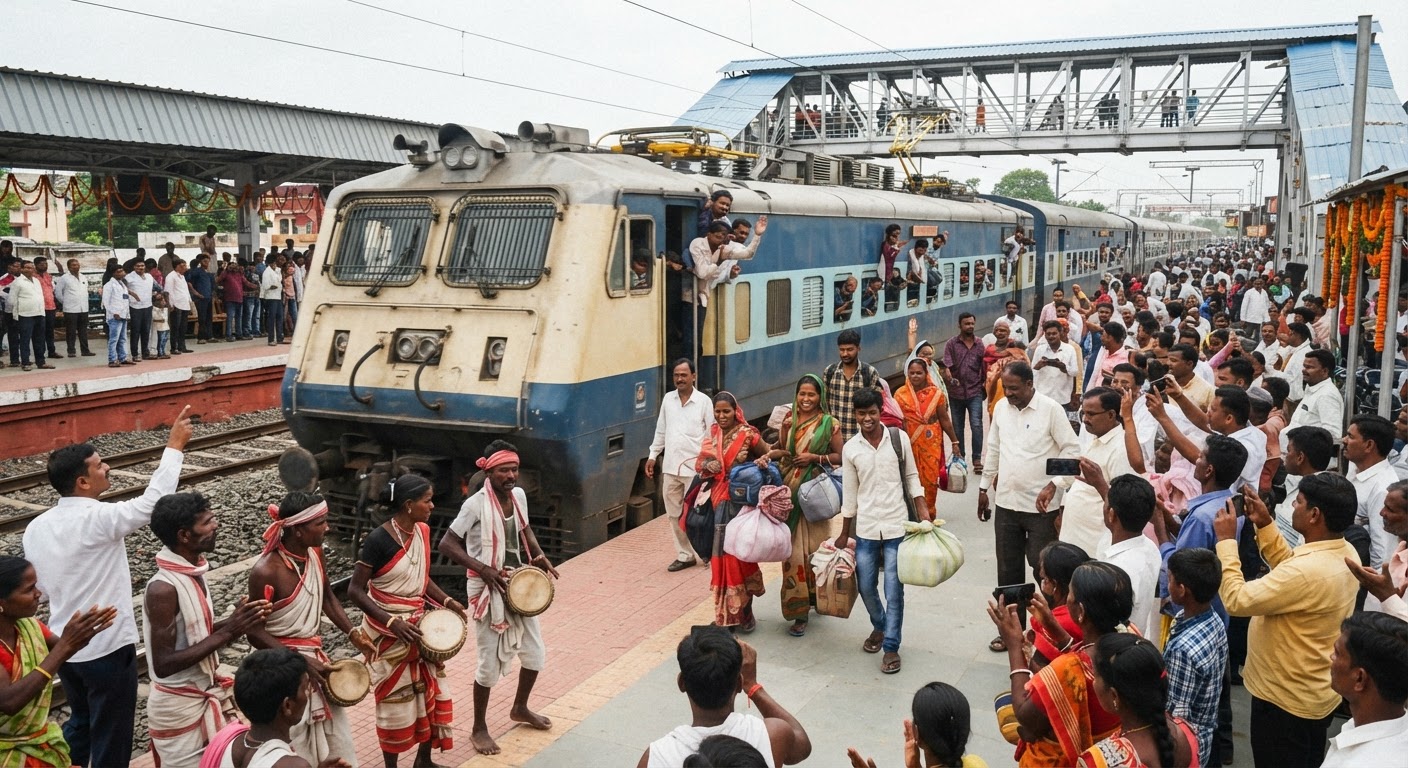 New Rowghat-Raipur MEMU Train to Launch on October 20!