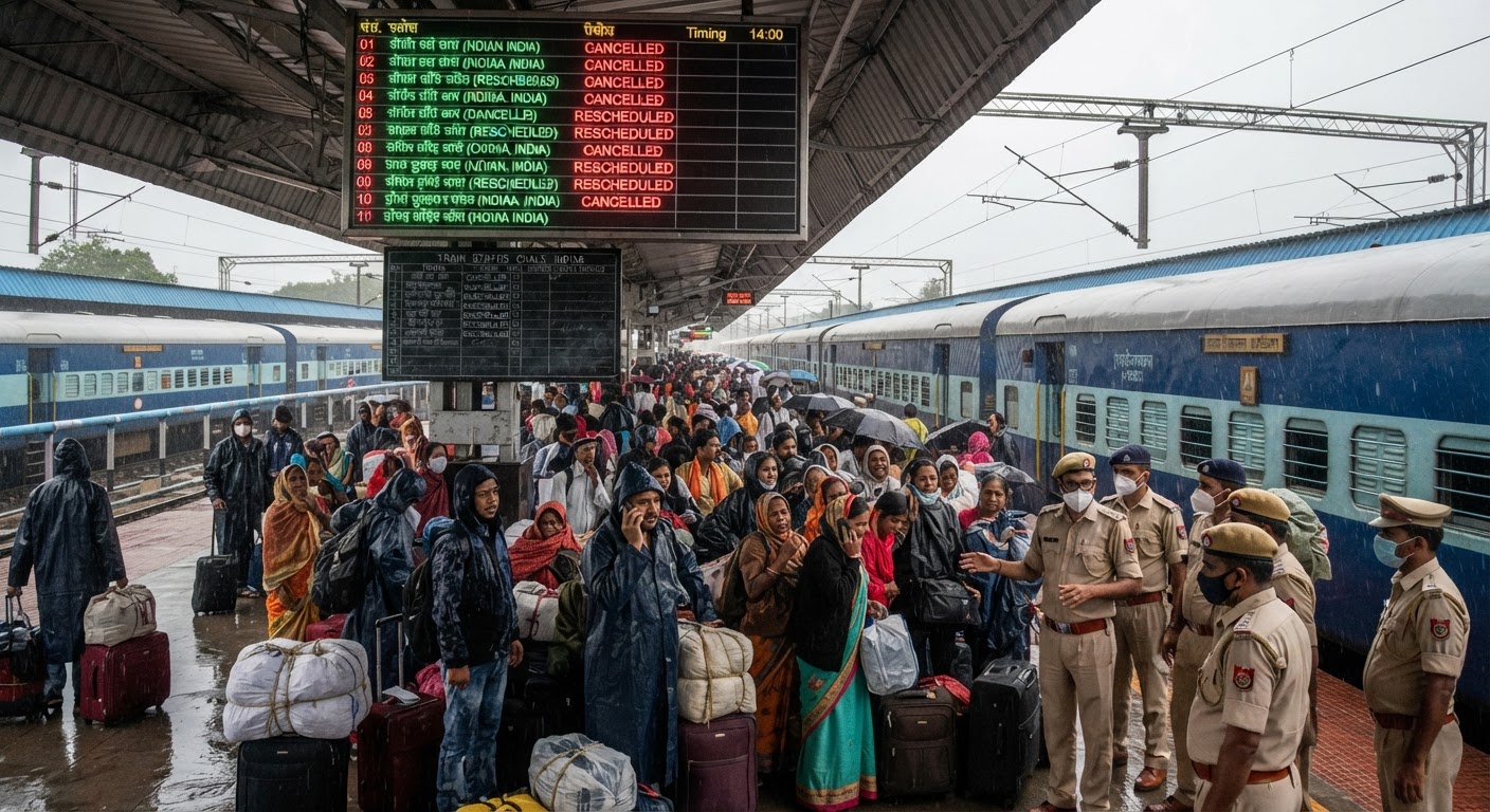 Cyclone Arnab: 8 Trains Cancelled in Odisha & Andhra