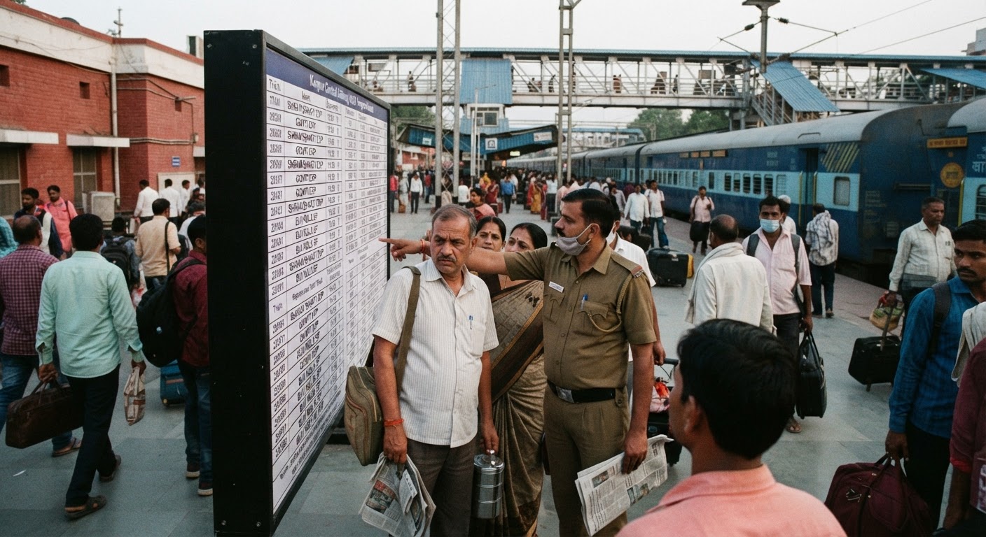 Kanpur Central: Major Train Schedule Changes & Winter Cancellations