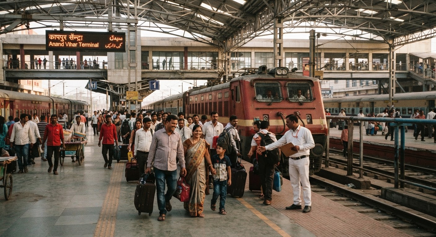 New Kanpur Anand Vihar Daily Train Approved