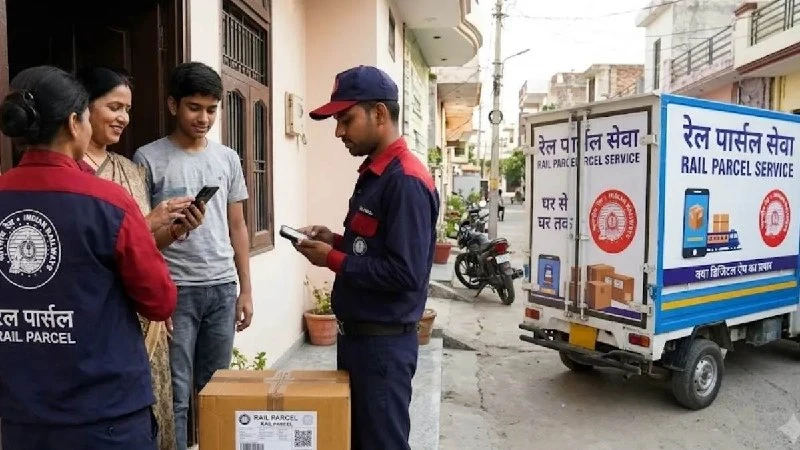 Indian Railways Launches Door-to-Door Parcel App in Bilaspur