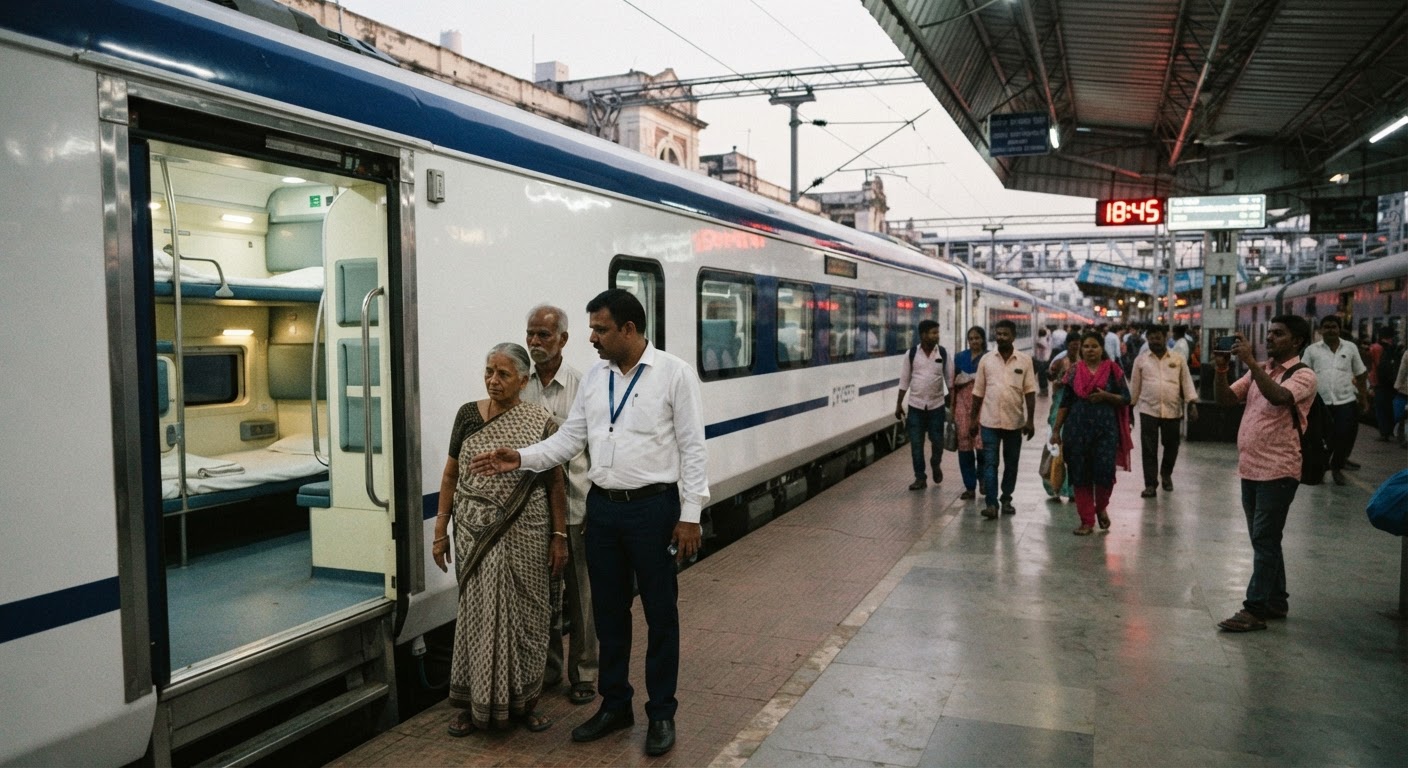 Luxury on Tracks: New 24-Coach Vande Bharat Sleeper Trains!