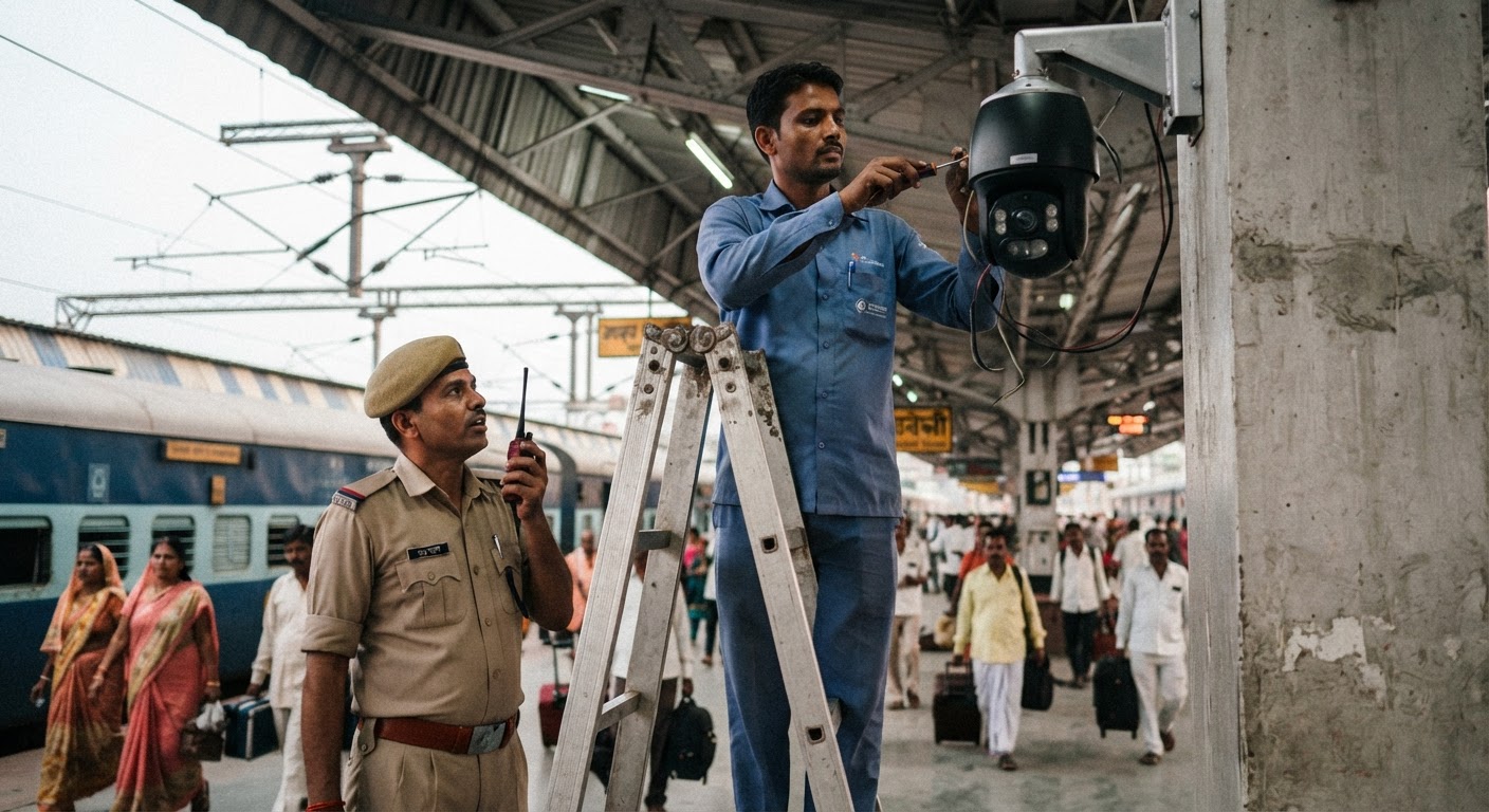 Jaipur Division to Get AI-Powered CCTV at 8 Major Stations