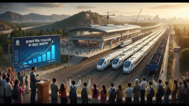 ₹7,500 Crore Jharkhand Railway Budget Boost & New Train