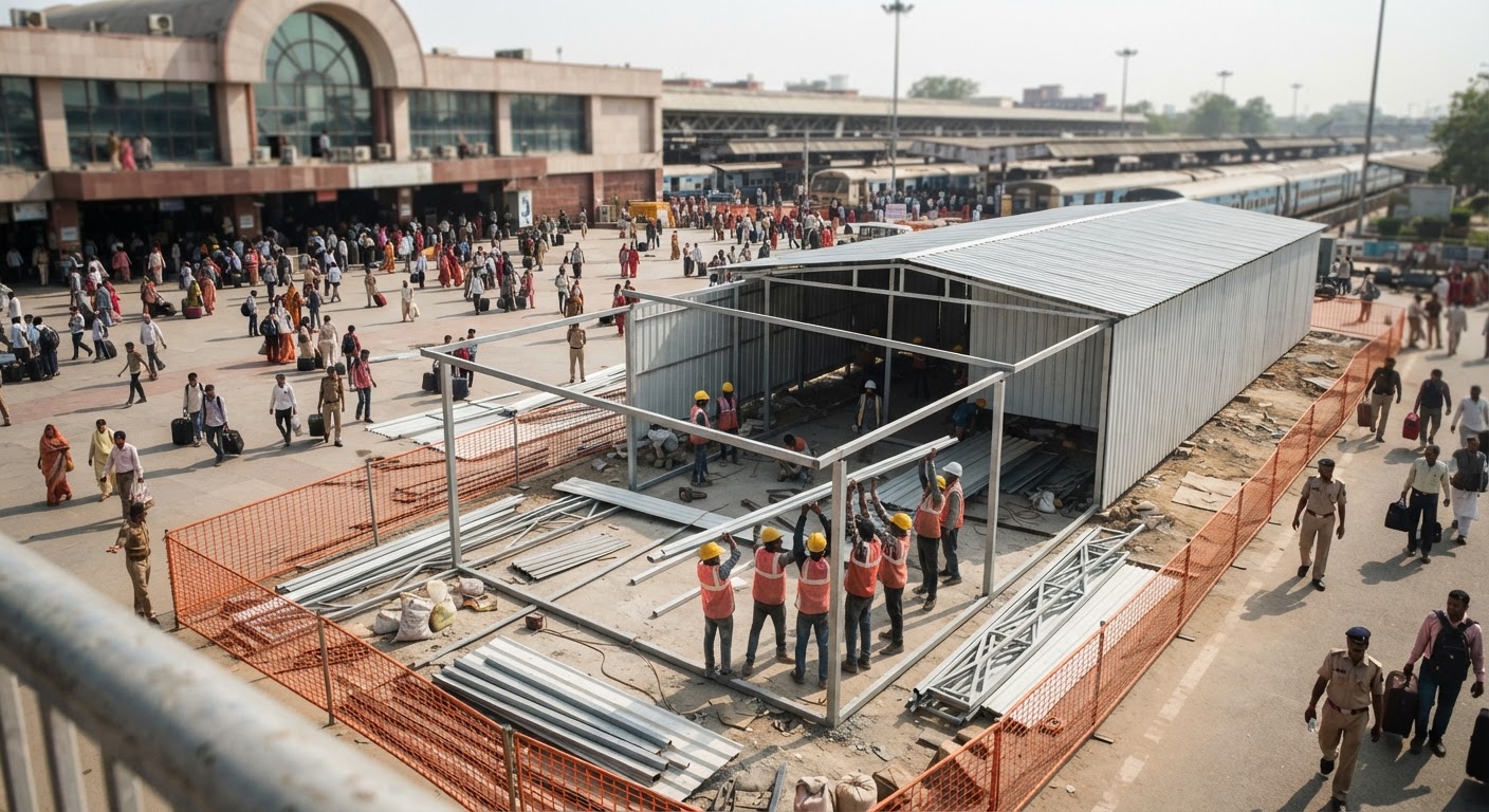 Anand Vihar Terminal Gets Mega Upgrade for Festive Rush