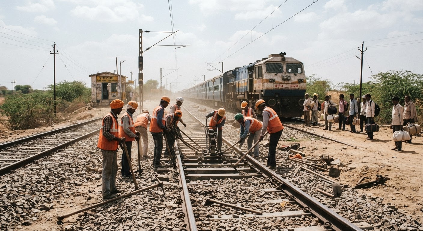Satlana Rail Alert: 8 Trains Hit by Technical Maintenance