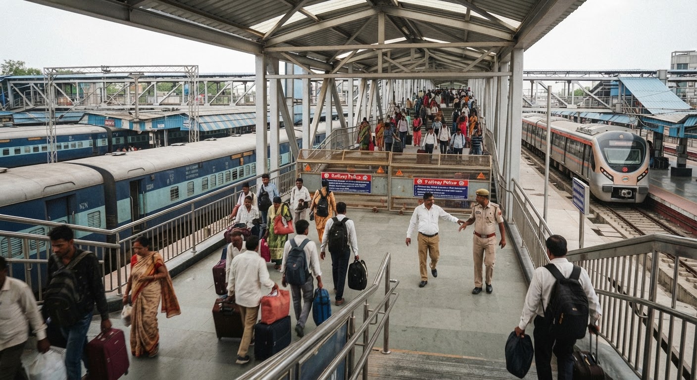 Hazrat Nizamuddin Station: New Bridge to Beat Traffic Jams