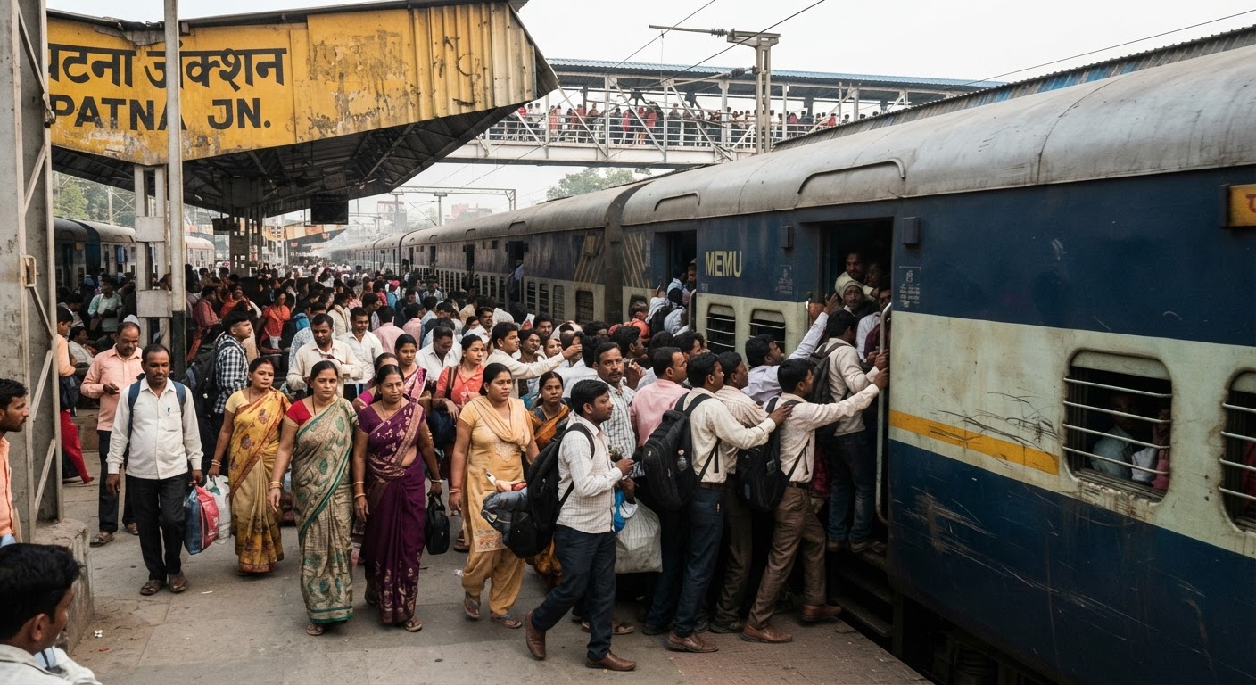 Patna-Jaynagar Namo Bharat Replaced by MEMU Train