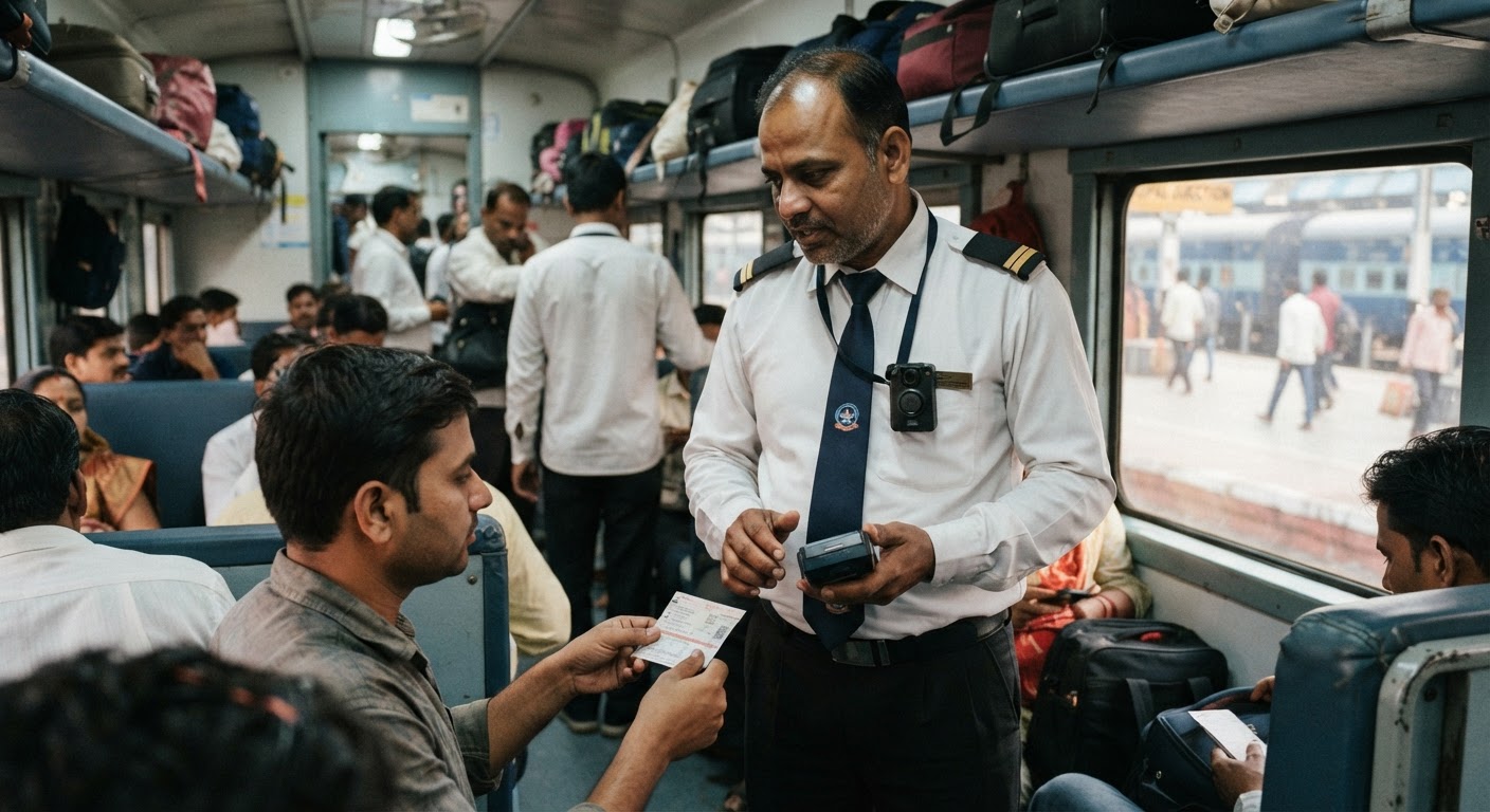 Bhopal TTE Body Cameras for Vande Bharat & Shan-e-Bhopal