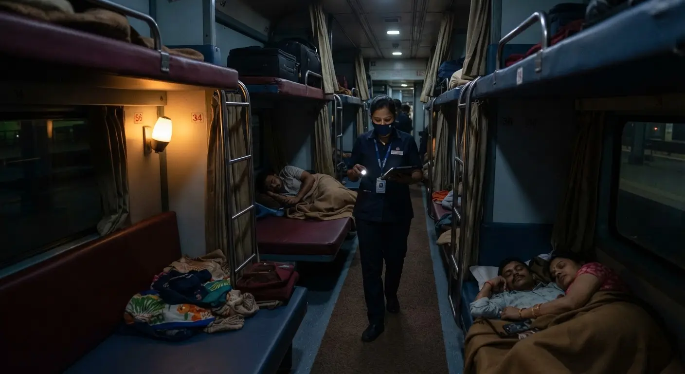 Indian Railways enforces night journey rules to ensure passenger comfort and safety