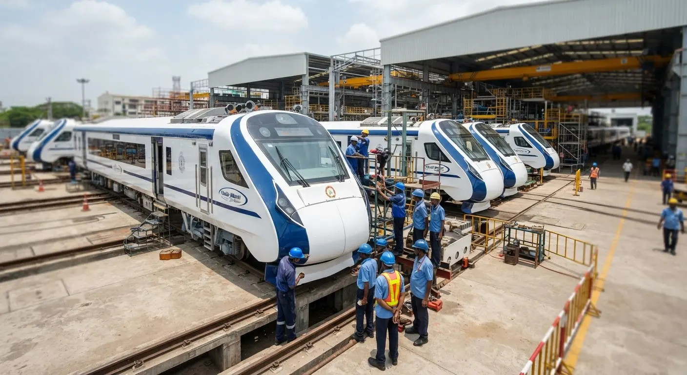 Indian Railways gears up to roll out 27 new Vande Bharat trains this financial year