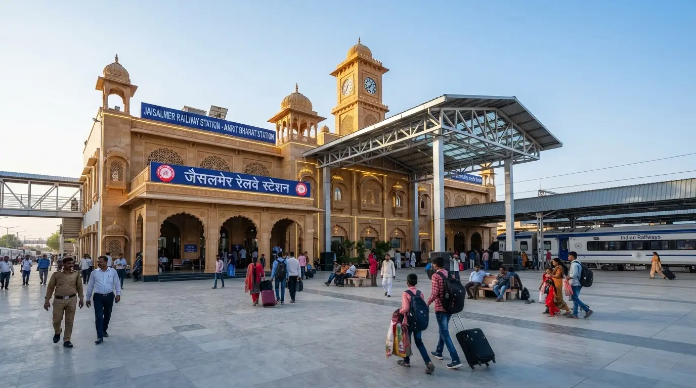 Rajasthan Railway Stations Get Modern Makeover Under Amrit Bharat Station Scheme