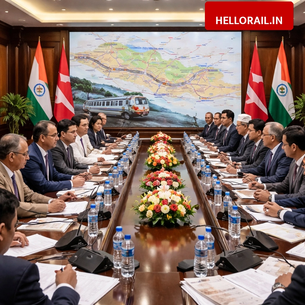 India-Nepal Railway Project: Progress review for cross-border rail links in Kathmandu meeting