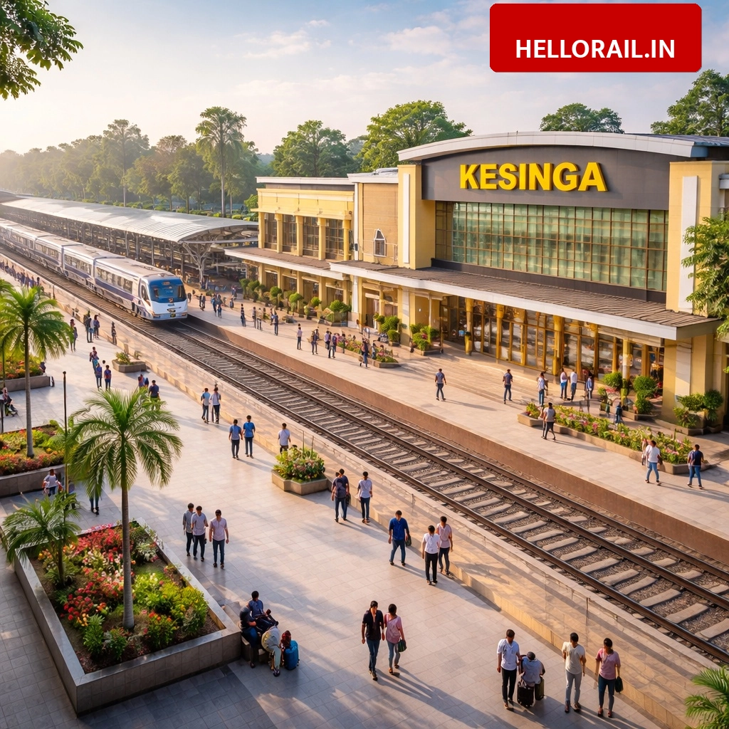 Amrit Station Scheme: Kesinga Railway Station in Odisha redeveloped with modern amenities