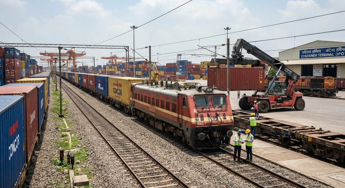 Indian Railways simplifies container train operator licensing to boost logistics efficiency