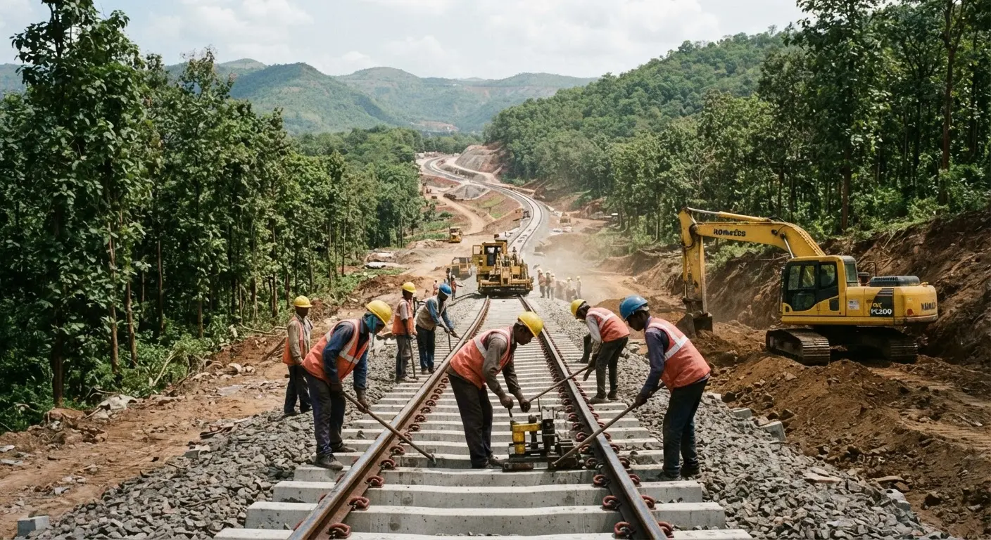 Manmad-Indore Rail Project Gains Momentum With Accelerated Forest Land Transfer