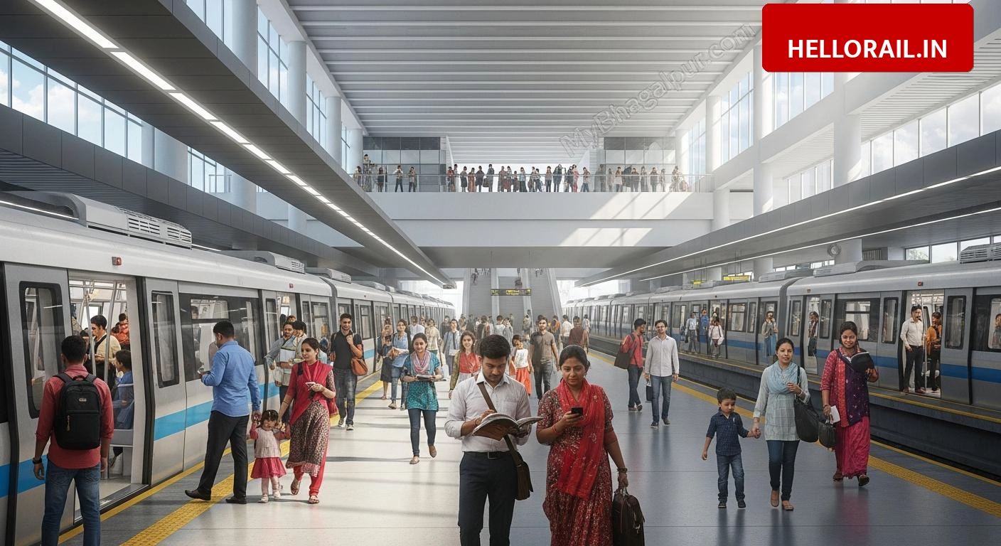 Patna Metro Update: Patna Junction to be Largest Underground Station, Handling 66,000 Passengers Daily