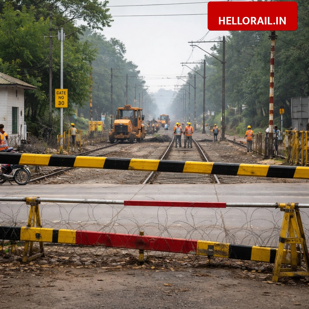 Bijnor Railway Update: Railway Gate number 30 Bijaura-Tarda to remain closed for two days