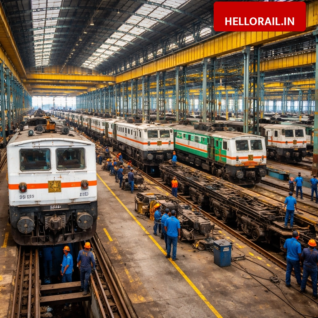 Tatanagar Electric Loco Shed: Capacity to be increased for repair and maintenance of 200 plus engines
