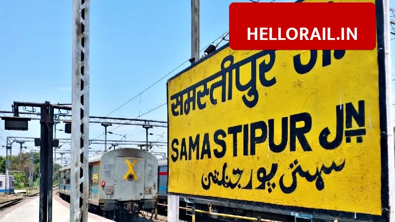 Samastipur-Darbhanga section: Train operations halted for 55 minutes due to unmanned railway crossing