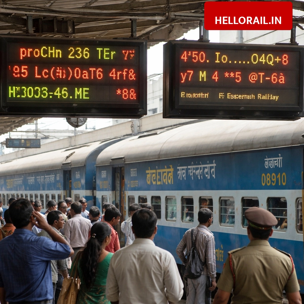 Coach Display Boards: National Human Rights Commission issues notice to North Eastern Railway